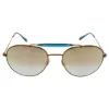 Picture of Ray Ban RB 3540 198-7Y - Bronze Copper-Copper Gradient Flash by Ray Ban for Unisex - 58-18-140 mm Sunglasses