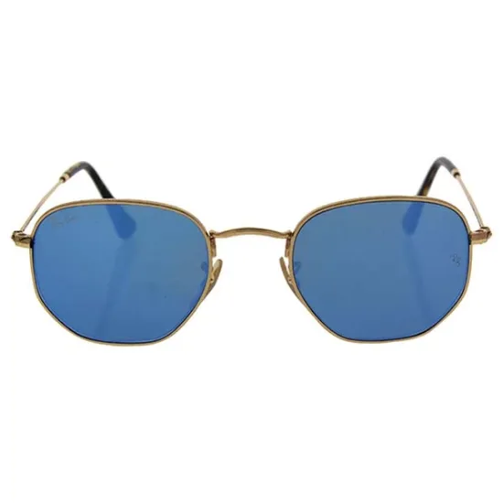 Picture of Ray Ban RB 3548-N 001-90 - Gold Shiny-Blue by Ray Ban for Unisex - 48-21-140 mm Sunglasses