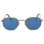 Picture of Ray Ban RB 3548-N 001-90 - Gold Shiny-Blue by Ray Ban for Unisex - 48-21-140 mm Sunglasses
