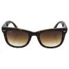 Picture of Ray Ban RB 4105 710-51 Folding Wayfarer - Tortoise-Light Brown Gradient by Ray Ban for Unisex - 50-22-140 mm Sunglasses