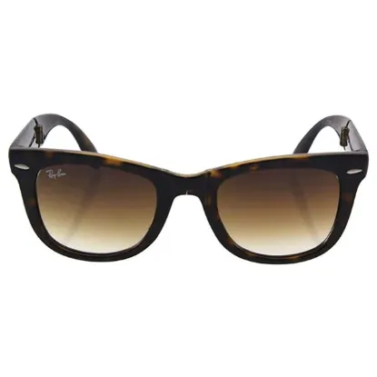 Picture of Ray Ban RB 4105 710-51 Folding Wayfarer - Tortoise-Light Brown Gradient by Ray Ban for Unisex - 50-22-140 mm Sunglasses