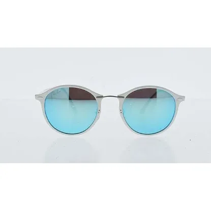 Picture of Ray Ban RB 4242 671-55 LightRay - White-Blue by Ray Ban for Unisex - 49-21-140 mm Sunglasses