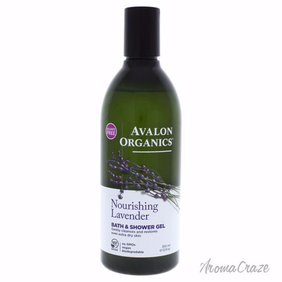 Avalon Organics Bath & Shower Lavender Gel Unisex 12 oz