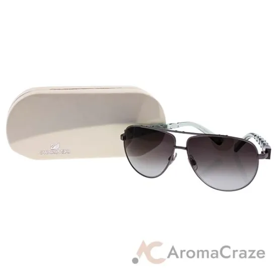 Picture of Swarovski SK0003 Metal Sunglasses 6112B by Swarovski for Unisex - 61-11-130 mm Sunglasses