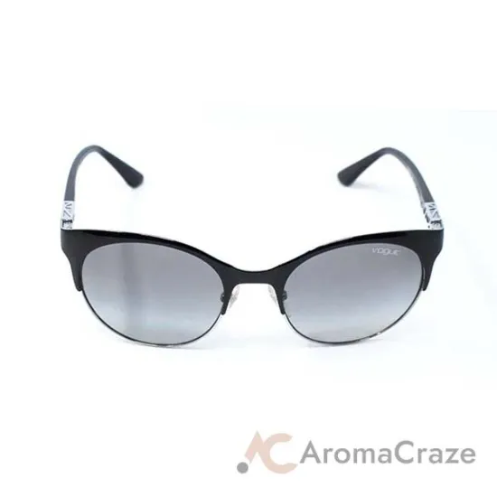 Picture of Vogue VO4006S 352-11 - Black Silver-Grey Gradient by Vogue for Unisex - 53-20-140 mm Sunglasses