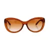 Picture of Burberry BE 4217 3575-13 - Matte Brown-Brown Gradient by Burberry for Women - 56-16-140 mm Sunglasses