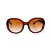 Picture of Burberry BE 4218 3583-13 - Matte Brown-Brown Gradient by Burberry for Women - 56-21-140 mm Sunglasses