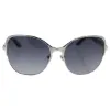 Picture of Bvlgari BV6078KB 394-T3 - Silver Plated-Grey Gradient Polarized by Bvlgari for Women - 57-16-135 mm Sunglasses