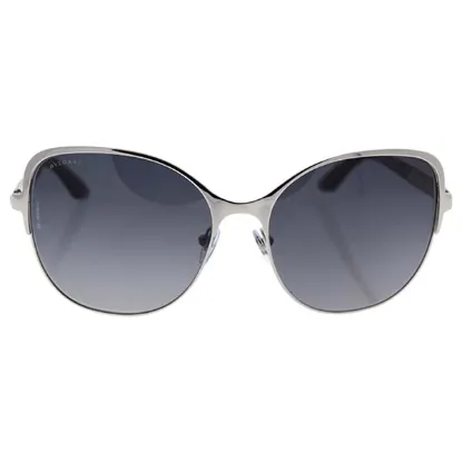 Picture of Bvlgari BV6078KB 394-T3 - Silver Plated-Grey Gradient Polarized by Bvlgari for Women - 57-16-135 mm Sunglasses