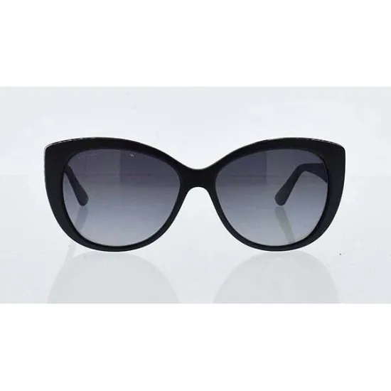 Picture of Bvlgari BV8157BQ 938-T3 - Matte Black-Grey Gradient Polarized by Bvlgari for Women - 57-15-135 mm Sunglasses