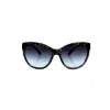 Picture of Bvlgari BV8158 5366-8G - Variegated Black-Grey Shaded by Bvlgari for Women - 57-17-140 mm Sunglasses