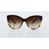 Picture of Bvlgari BV8158 5370-13 - Top Bordeaux On Havana-Brown Gradient by Bvlgari for Women - 57-17-140 mm Sunglasses