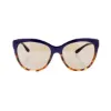 Picture of Bvlgari BV8158 5371-73 - Purple Havana-Brown by Bvlgari for Women - 57-17-140 mm Sunglasses
