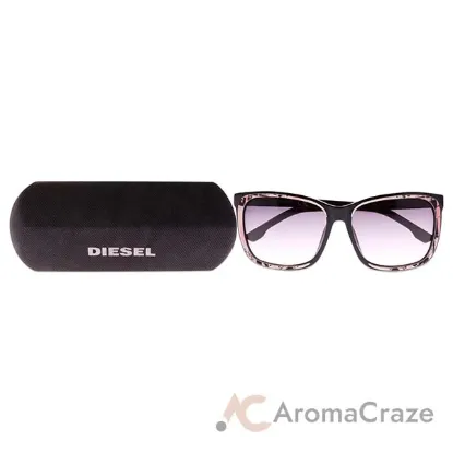 Picture of Diesel DL0008 Acetate 05B Black White Pink Smoke by Diesel for Women - 58-15-135 mm Sunglasses