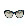 Picture of Dolce and Gabbana DG 4243 2887-6G - Havana Blue-Light Brown by Dolce and Gabbana for Women - 53-19-140 mm Sunglasses