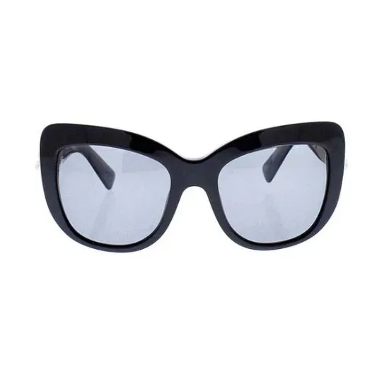 Picture of Dolce and Gabbana DG 4252 921-81 - Black-Polar Grey Polarized by Dolce and Gabbana for Women - 55-20-140 mm Sunglasses