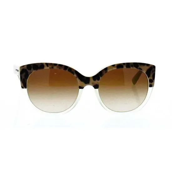 Picture of Dolce and Gabbana DG 4259 2950-13 - Top Animalier On Lime- Brown Gradient by Dolce and Gabbana for Women - 54-20-140 mm Sunglasses