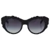 Picture of Dolce and Gabbana DG 4267 2998-8G - Top Black texture Tissue-Grey Gradient by Dolce and Gabbana for Women - 53-20-140 mm Sunglasses