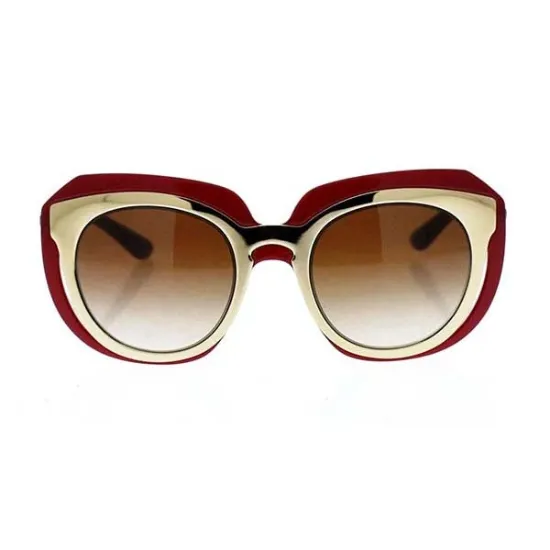 Picture of Dolce and Gabbana DG 6104 3044-13 - Pale Gold Pink-Brown Gradient by Dolce and Gabbana for Women - 51-22-140 mm Sunglasses