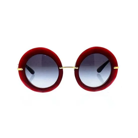 Picture of Dolce and Gabbana DG 6105 1551-11 -Transparent Red-Grey Gradient by Dolce and Gabbana for Women - 50-27-135 mm Sunglasses