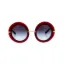 Picture of Dolce and Gabbana DG 6105 1551-11 -Transparent Red-Grey Gradient by Dolce and Gabbana for Women - 50-27-135 mm Sunglasses