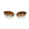Picture of Giorgio Armani AR 6028 3117-13 - Matte Gold-Brown Gradient by Giorgio Armani for Women - 68-16-140 mm Sunglasses