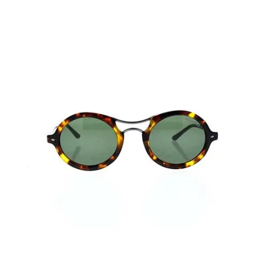 Picture of Giorgio Armani AR 8072 5092-31 Frames of Life - Yellow Havana-Green by Giorgio Armani for Women - 48-23-140 mm Sunglasses