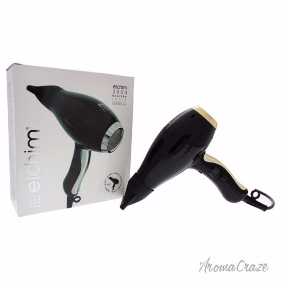 Elchim 3900 Healthy Ionic Hair Dryer Black/Gold Hair Dryer U
