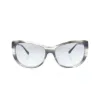 Picture of Giorgio Armani AR 8078 5490-11- Striped Grey-Grey Gradient by Giorgio Armani for Women - 56-16-140 mm Sunglasses
