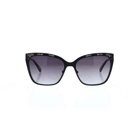 Picture of Guess Gm 742 02B Marciano - Matte Black-Gradient Smoke by Guess for Women - 57-17-135 mm Sunglasses