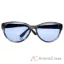 Picture of Juicy Couture Juicy 523-S Shiny Black - Blue by Juicy Couture for Women - 57-15-130 mm Sunglasses