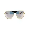 Picture of Michael Kors MK 1006 1057R5 Sadie II - Black Gold Leopard-Black -Gold by Michael Kors for Women - 62-14-125 mm Sunglasses