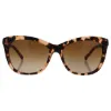 Picture of Michael Kors MK 2020 315513 Adelaide II - Peach by Michael Kors for Women - 56-17-135 mm Sunglasses