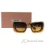 Picture of Miu Miu MU 02R 7S0-0A3 - Light Havana-Orange Gradient Light Green by Miu Miu for Women - 67-17-140 mm Sunglasses