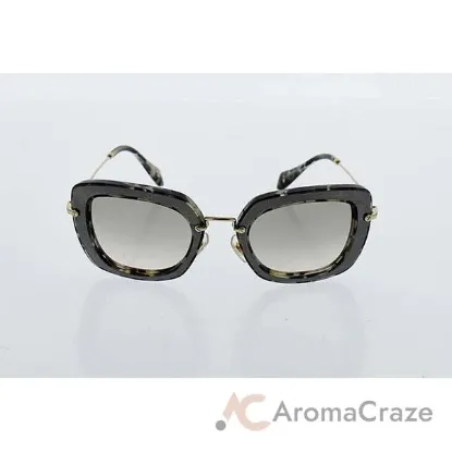 Picture of Miu Miu MU 07O DHE-3H2 - Marble White Black-Beige Gradient by Miu Miu for Women - 52-26-140 mm Sunglasses