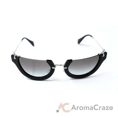 Picture of Miu Miu MU 11Q 1AB-0A7 - Black-Grey by Miu Miu for Women - 52-26-140 mm Sunglasses