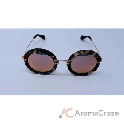 Picture of Miu Miu MU 13N UBB-2D2 - Gold Brown-Pink Gold by Miu Miu for Women - 49-26-140 mm Sunglasses