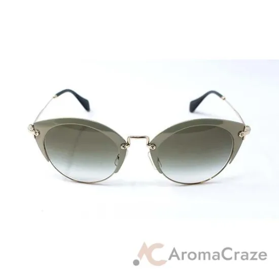 Picture of Miu Miu MU 53R UR3-9T1 - Green Gold-Green Gradient by Miu Miu for Women - 52-23-140 mm Sunglasses