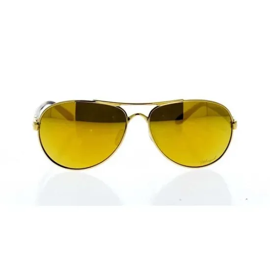 Picture of Oakley Tie Breaker OO4108-13 - Gold-24K Iridium Polarized by Oakley for Women - 56-13-135 mm Sunglasses