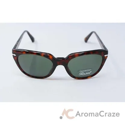 Picture of Persol PO3111S 24-31 - Havana-Green by Persol for Women - 50-18-145 mm Sunglasses