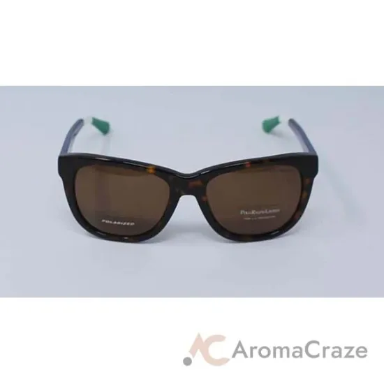 Picture of Polo Ralph Lauren PH 4105 5577-83 - Shiny Dark Havana-Brown Gradient Polarized by Ralph Lauren for Women - 54-18-140 mm Sunglasses