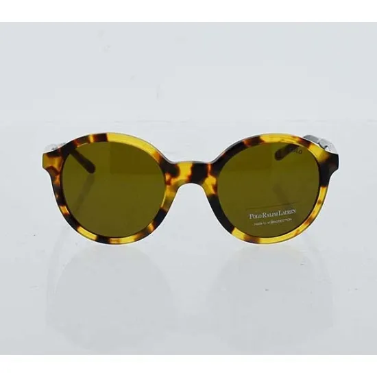 Picture of Polo Ralph Lauren PH 4112 500473 - Shiny Spotty Havana-Olive by Ralph Lauren for Women - 50-22-140 mm Sunglasses