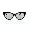 Picture of Prada SPR 08S 2AU-5J2 - Havana-Light Brown by Prada for Women - 55-17-140 mm Sunglasses