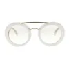Picture of Prada SPR 15S UP-3H2 - Ivory-Light Brown Gradient Light Green by Prada for Women - 53-25-140 mm Sunglasses