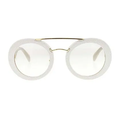 Picture of Prada SPR 15S UP-3H2 - Ivory-Light Brown Gradient Light Green by Prada for Women - 53-25-140 mm Sunglasses