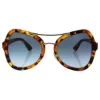 Picture of Prada SPR 18S UF3-4R2 - Spotted Havana-Blue Gradient by Prada for Women - 55-20-135 mm Sunglasses