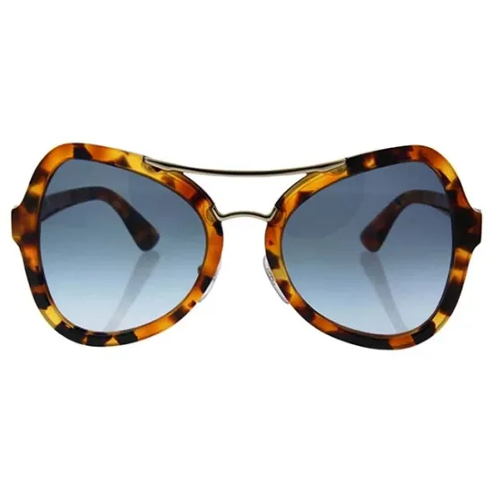 Picture of Prada SPR 18S UF3-4R2 - Spotted Havana-Blue Gradient by Prada for Women - 55-20-135 mm Sunglasses
