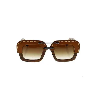 Picture of Prada SPR 26R UA7-6S1 - Nut Canaletto-Brown by Prada for Women - 51-25-140 mm Sunglasses