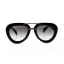 Picture of Prada SPR 28R 1AB-0A7 - Black-Grey by Prada for Women - 52-22-135 mm Sunglasses
