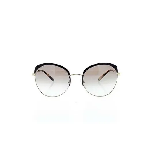 Picture of Prada SPR 54S QE3-0A7 - Black-Pale Gold-Grey Gradient by Prada for Women - 59-20-140 mm Sunglasses